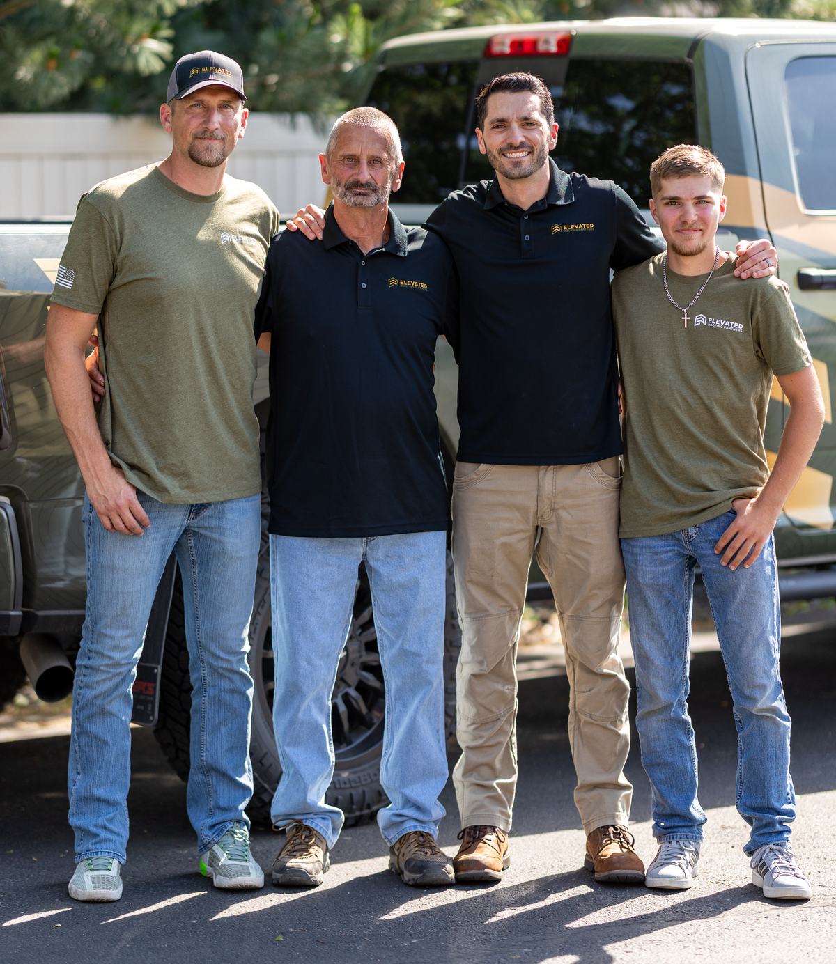 The Elevated Roofing Partners team in Hayden, Idaho