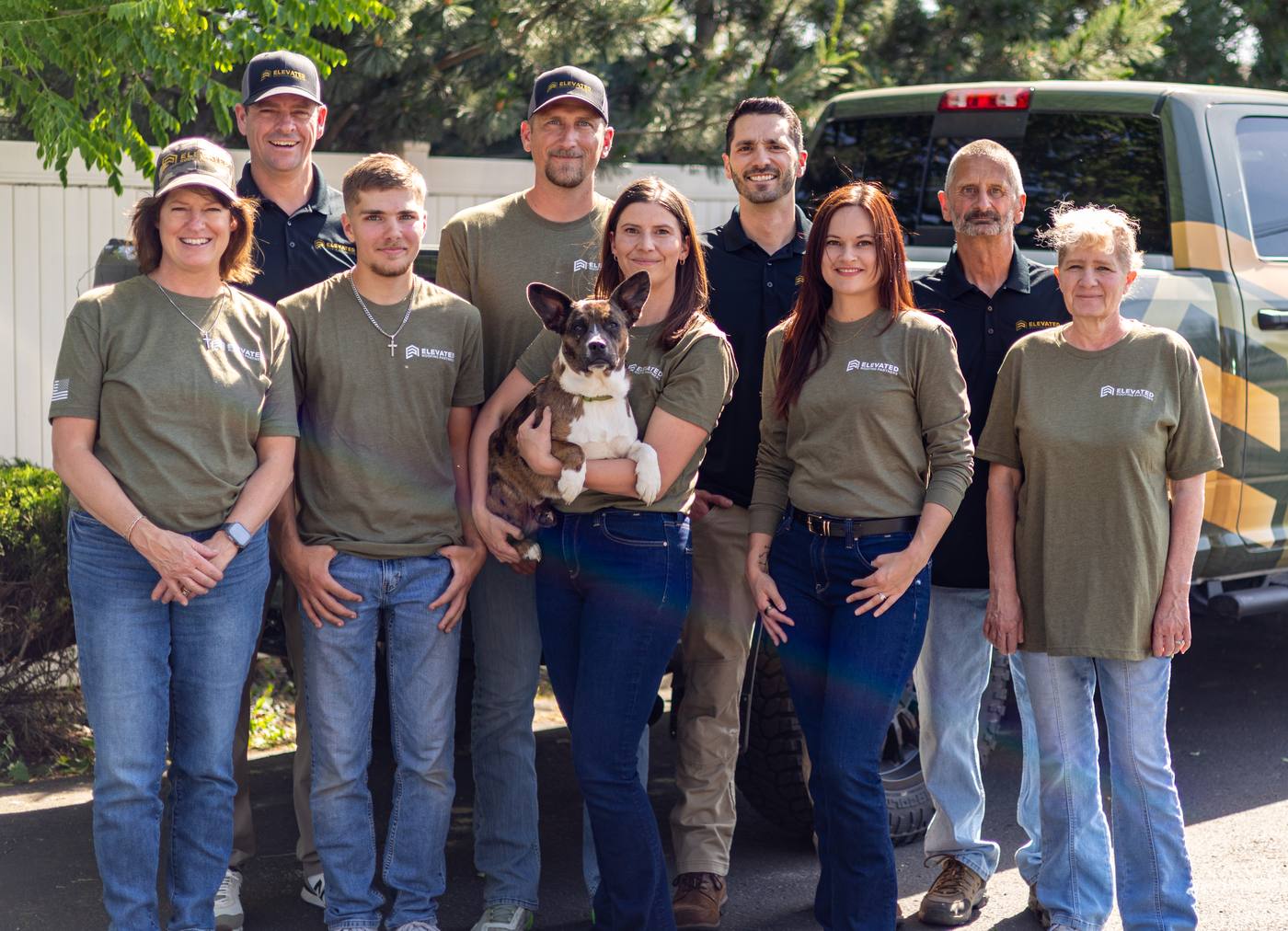 The Elevated Roofing Partners team in Hayden, Idaho