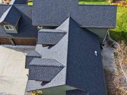 After: completed roof
